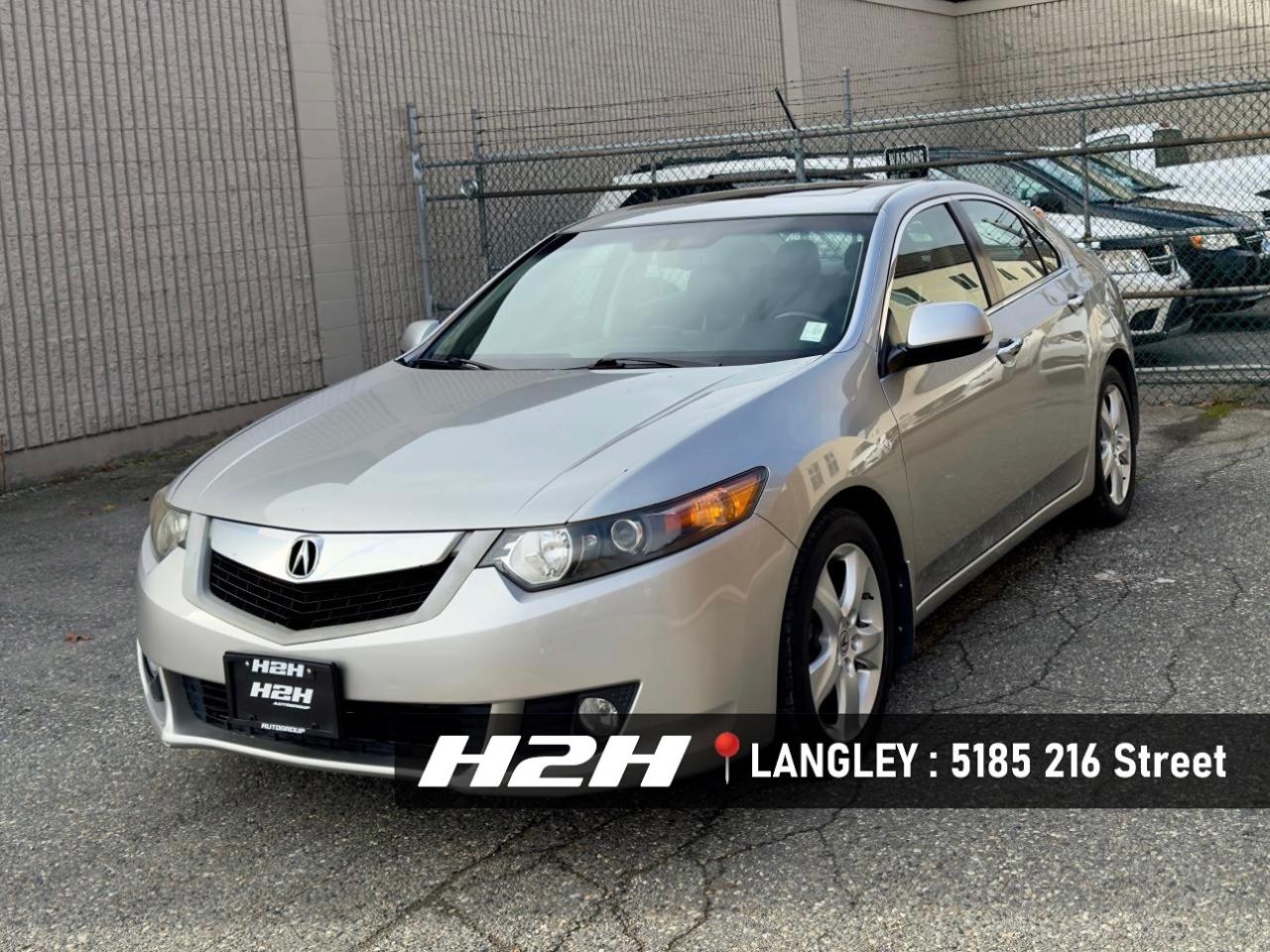 Used 2010 Acura TSX w/Tech Pkg FINANCING AVAILABLE for sale in Langley, BC