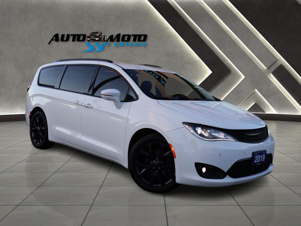 2019 Chrysler Pacifica LIMITED-PLUS S CERTIFIED *7 SEATS* NAVI 360 CAMERA DVD PANO ROOF HEATED LEATHER P,SENSORS