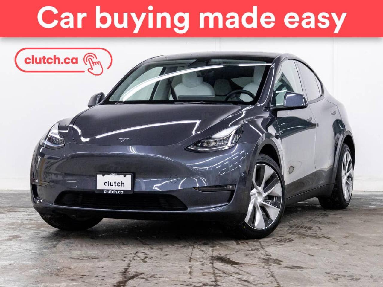 Used 2022 Tesla Model Y Long Range AWD w/ Heated Front Seats, Bluetooth, Rearview Cam for sale in Toronto, ON