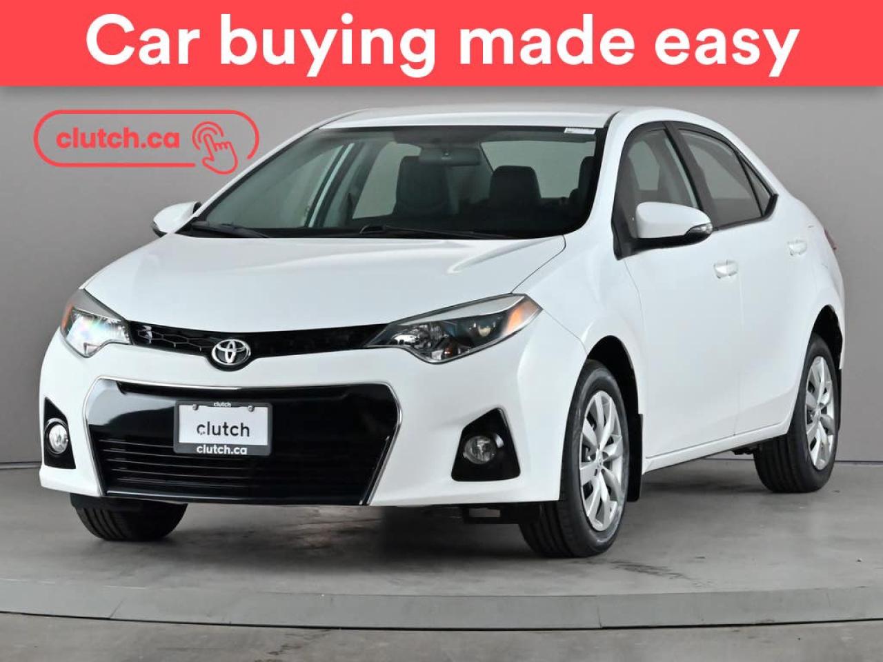 Used 2016 Toyota Corolla S w/ Heated Front Seats, Rearview Camera, Cruise Control for sale in Toronto, ON
