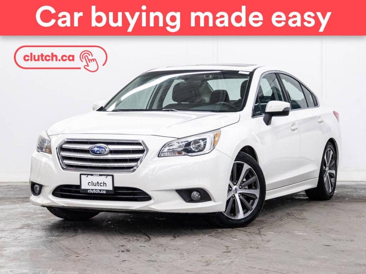 Used 2017 Subaru Legacy 2.5i Limited AWD w/ Tech Pkg w/ Front Heated Seats, Rearview Cam, Dual Zone Climate Control for sale in Toronto, ON