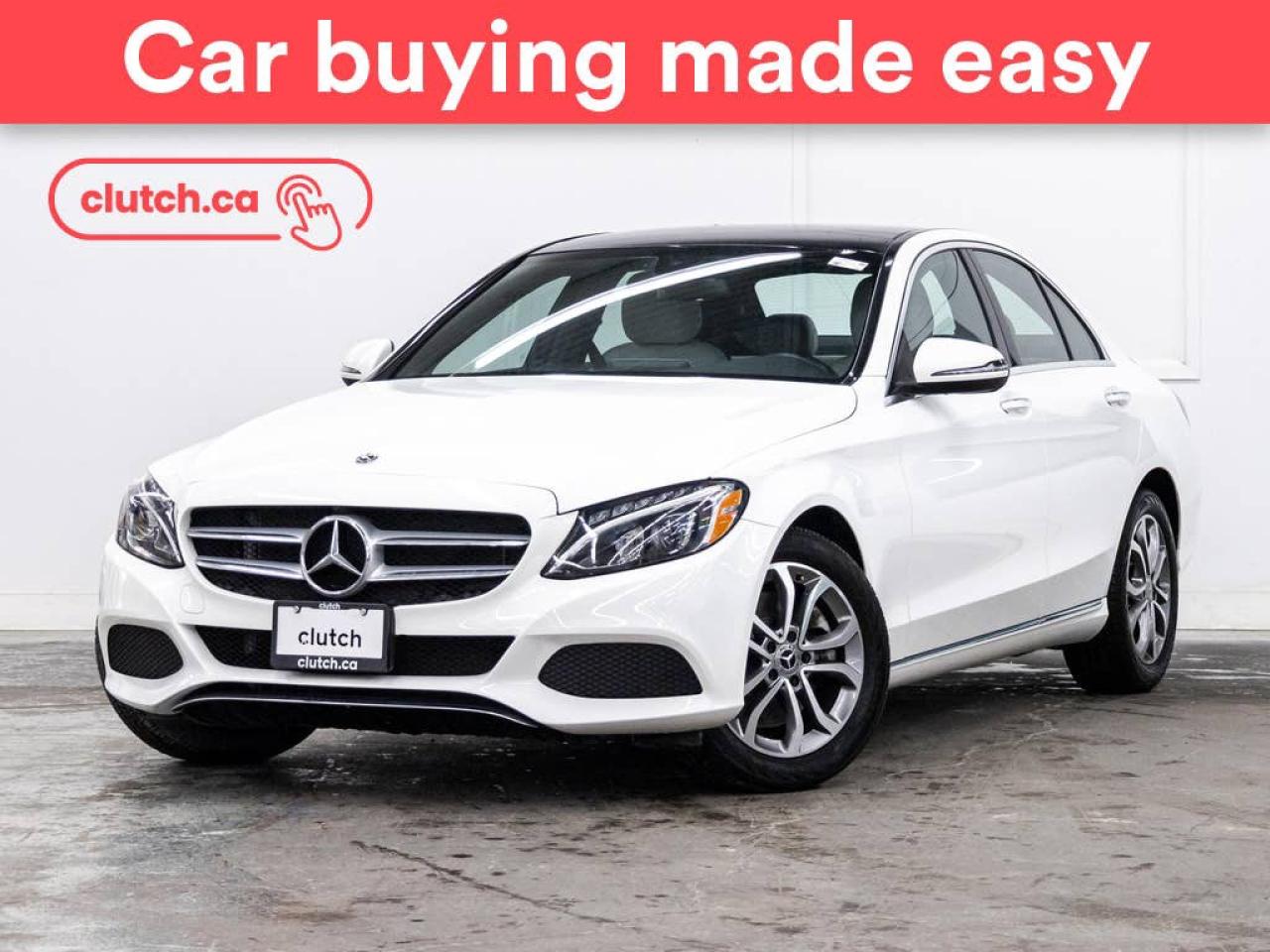 Used 2018 Mercedes-Benz C-Class C 300 4MATIC w/ Front Heated Seats, Rearview Cam, Dual Zone Climate Control for sale in Toronto, ON
