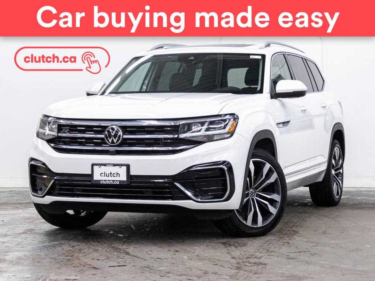 Used 2022 Volkswagen Atlas Execline R-Line AWD w/ Front Heated Seats, Rearview Cam, Dual Zone Climate Control for sale in Toronto, ON
