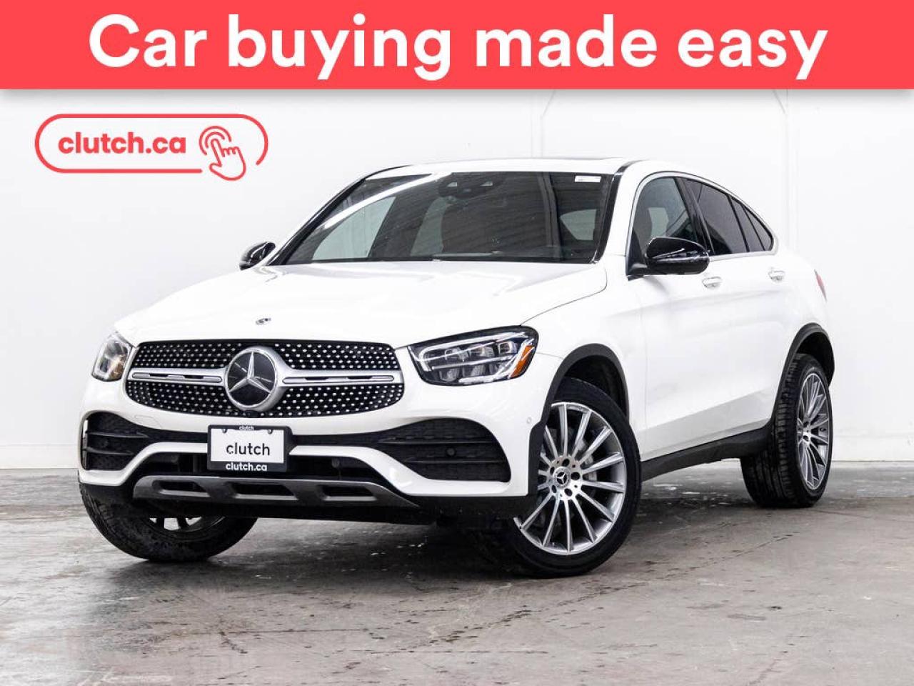Used 2023 Mercedes-Benz GLC 300 4MATIC Coupe w/ Apple CarPlay & Android Auto, Sunroof, Nav for sale in Toronto, ON