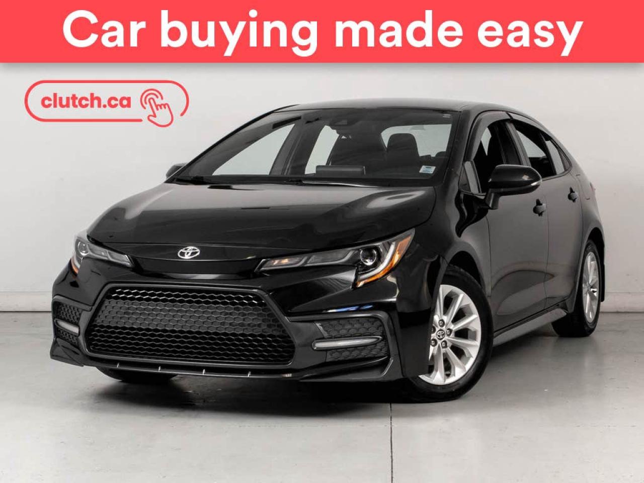 Used 2020 Toyota Corolla SE w/Apple CarPlay, Heated Front Seats, Backup Cam for sale in Bedford, NS