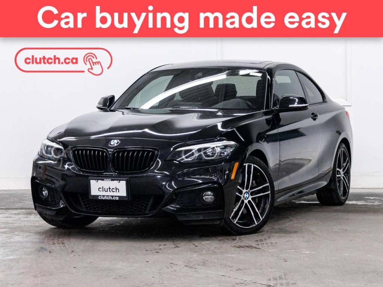 Used 2021 BMW 2 Series 230i xDrive AWD w/Apple CarPlay, Heated Front Seats, Backup Cam for sale in Toronto, ON