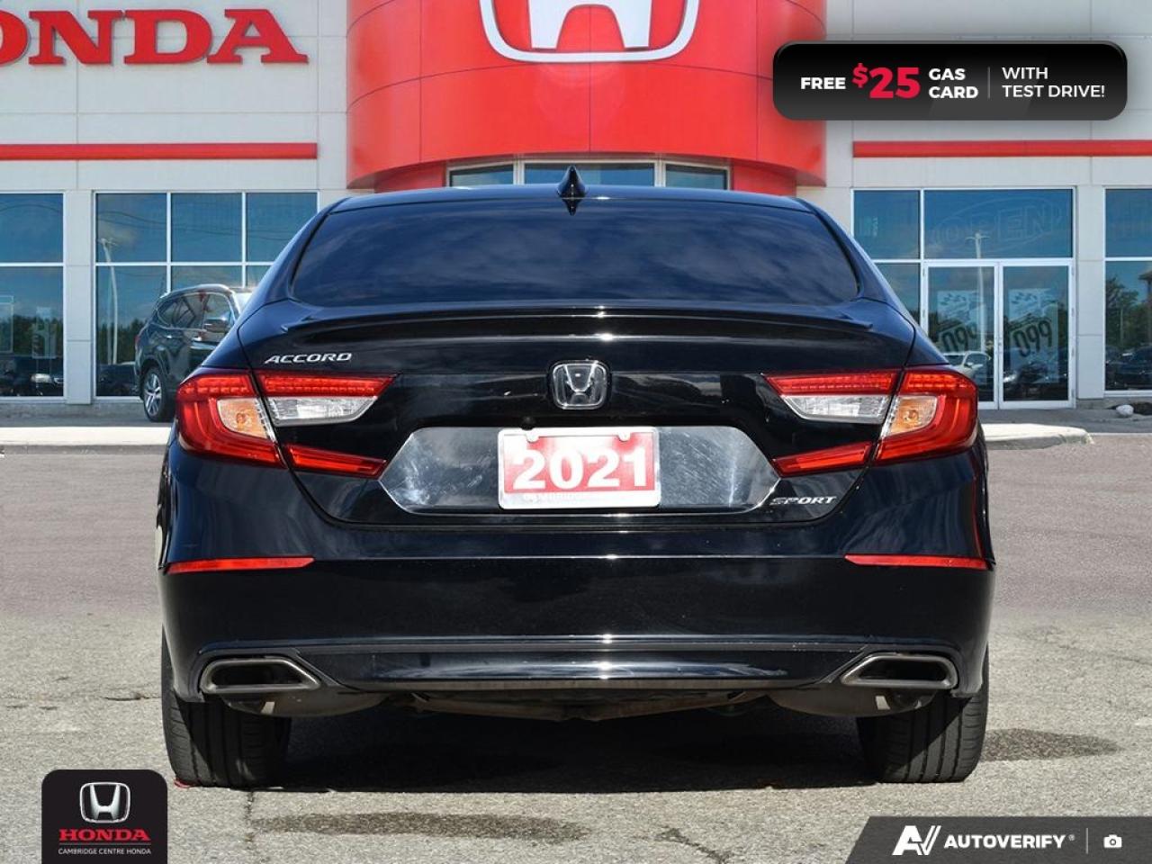 2021 Honda Accord Sport 1.5T HONDA SENSING TECHNOLOGIES | REARVIEW CAMERA | APPLE CARPLAY™/ANDROID AUTO™ Photo4