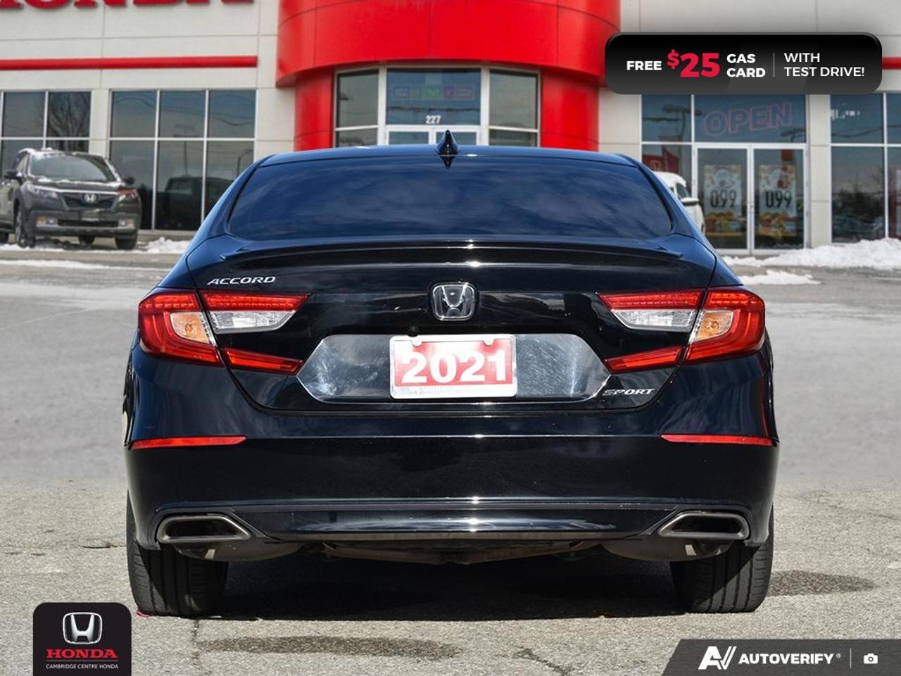 2021 Honda Accord Sport 1.5T HONDA SENSING TECHNOLOGIES | REARVIEW CAMERA | APPLE CARPLAY™/ANDROID AUTO™ Photo