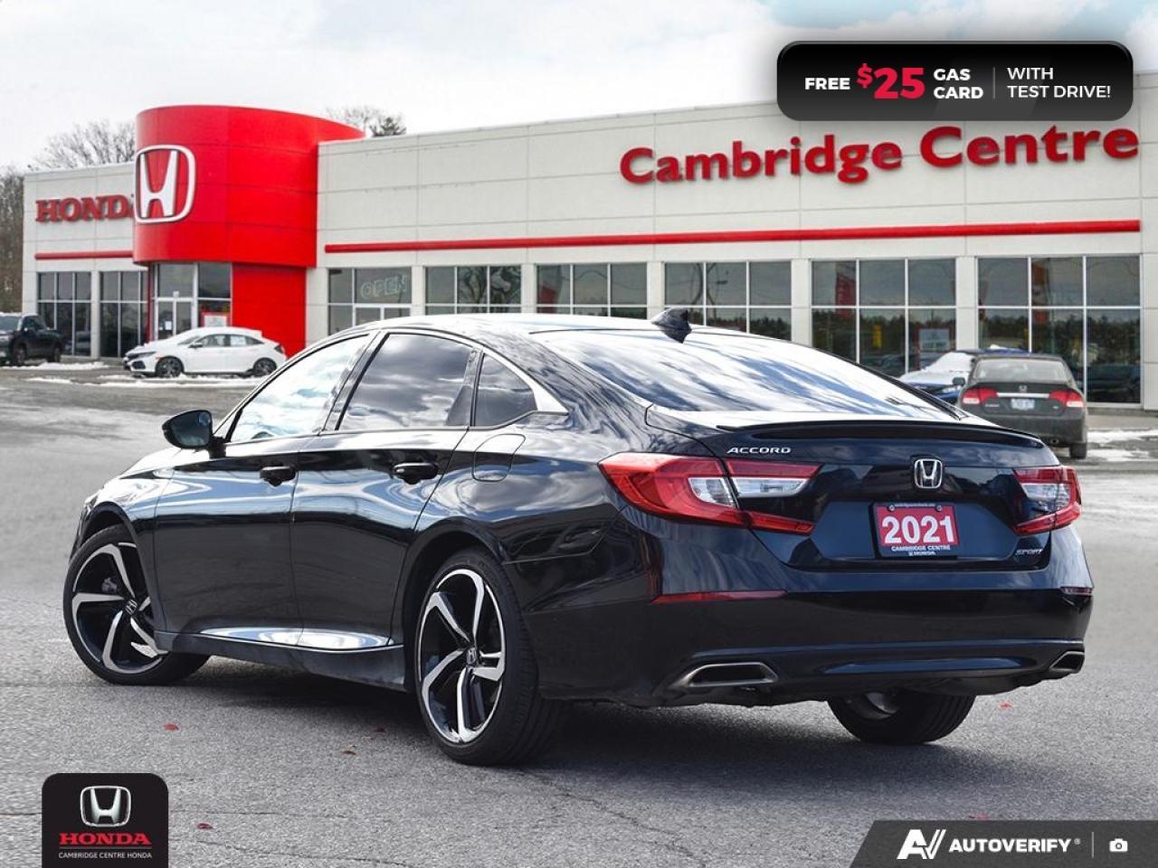 2021 Honda Accord Sport 1.5T HONDA SENSING TECHNOLOGIES | REARVIEW CAMERA | APPLE CARPLAY™/ANDROID AUTO™ Photo3