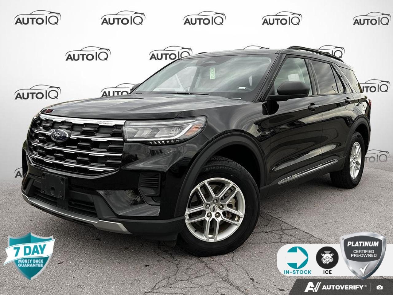 Used 2025 Ford Explorer Active AWD 7 PASSENGER FACTORY WARRANTY CERTIFIED for sale in Hamilton, ON