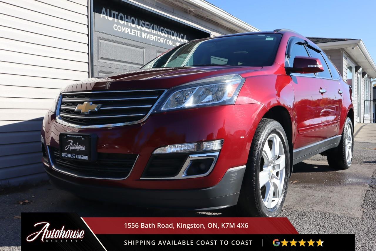<p>The 2017 Chevrolet Traverse 1LT is packed with a 3.6 L V6 engine with Spacious 3-row seating for up to 8 passengers! Remote vehicle start, heated exterior mirrors, leather-wrapped steering wheel, Chevrolet MyLink® infotainment, Rear-view camera standard, Heated front seats, Power Driver seat, Dual Moonroof, and so much more! The vehicle also comes with a clean CARFAX report.</p>