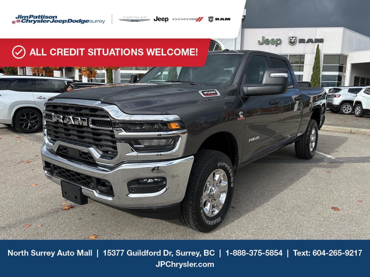 New 2025 RAM 3500 Big Horn for sale in Surrey, BC