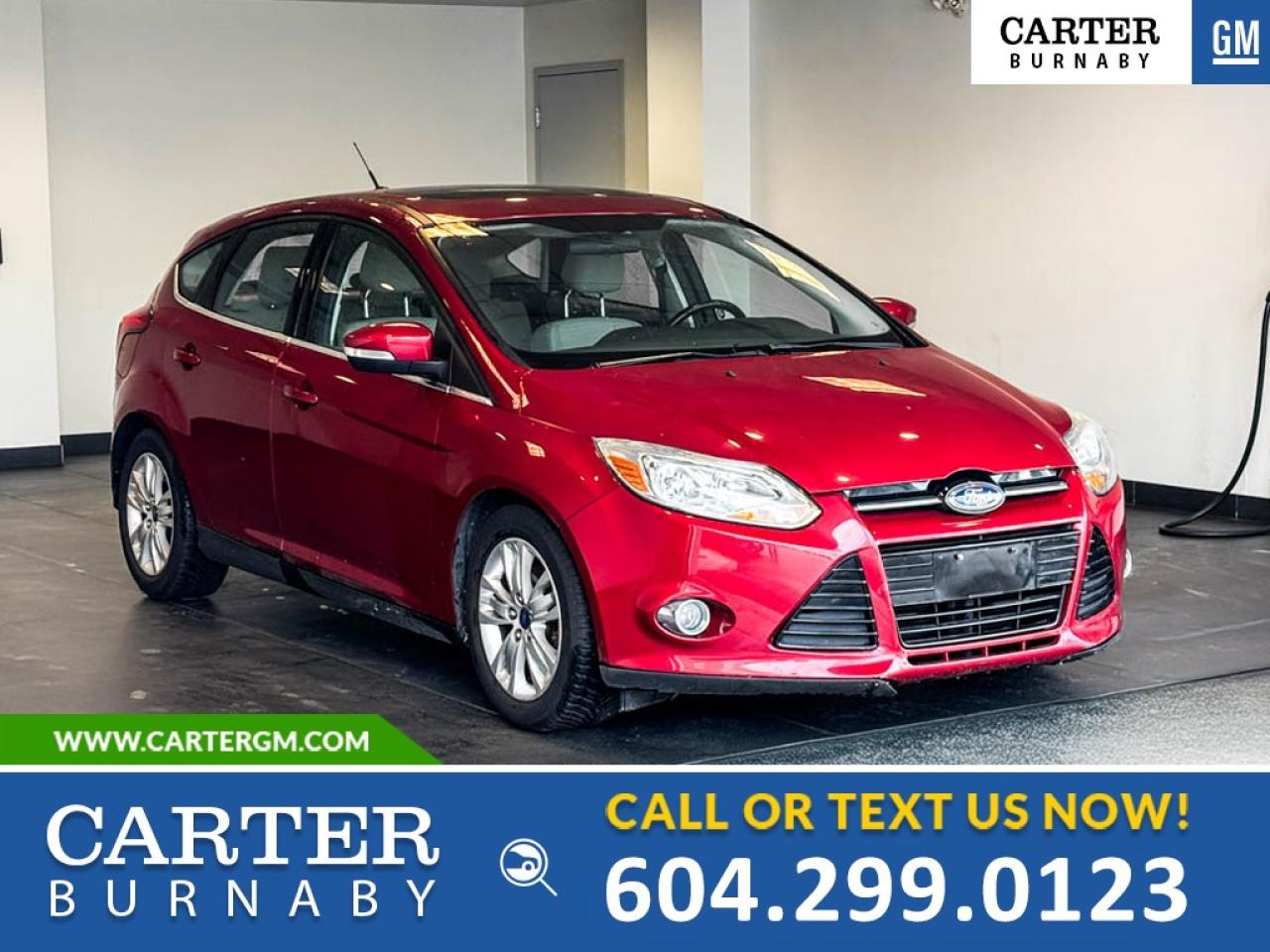 Used 2012 Ford Focus SEL FWD | 2.0L ENGINE/LEATHER STEERING W & SHIFTER for sale in Burnaby, BC
