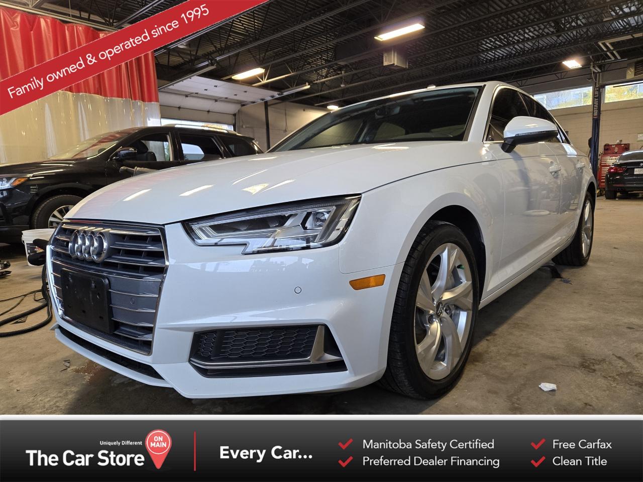 Used 2019 Audi A4 Quattro | Great Service Records | Clean Title for sale in Winnipeg, MB