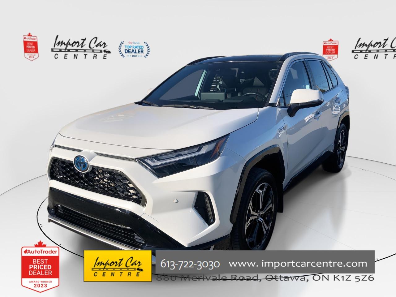 Used 2023 Toyota RAV4 Prime XSE XSE PRIME PLUG IN!!  SOFTEX, ROOF, HTD. SEATS for sale in Ottawa, ON