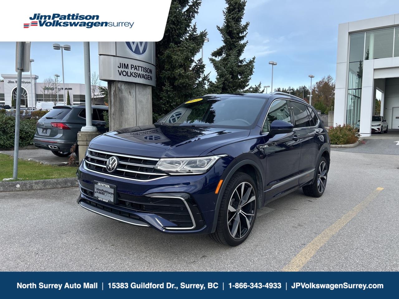 Used 2023 Volkswagen Tiguan Highline R-Line, ONE OWNER, NO ACCIDENT for sale in Surrey, BC