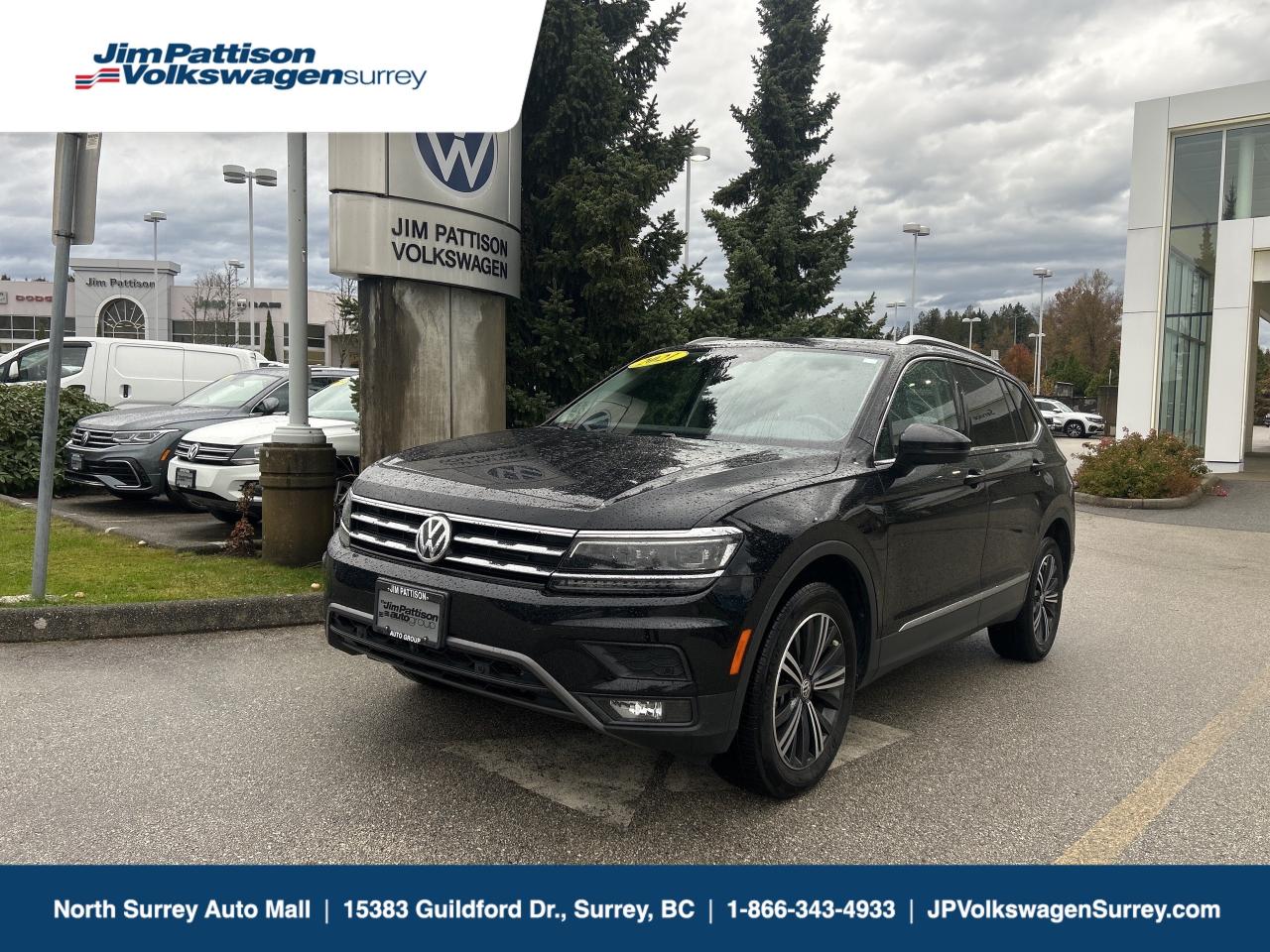 Used 2021 Volkswagen Tiguan Highline, ONE OWNER, NO ACCIDENT for sale in Surrey, BC