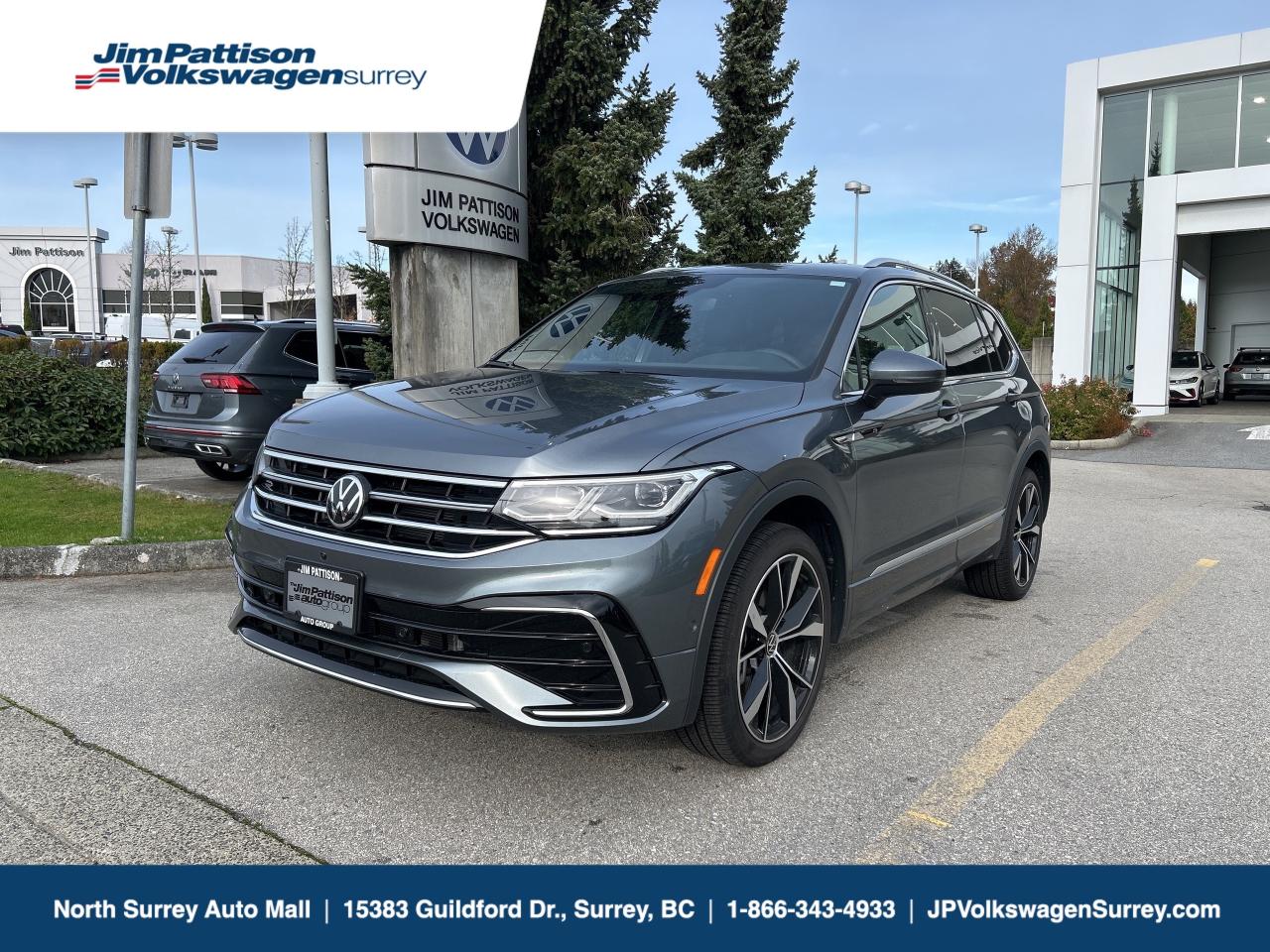 Used 2024 Volkswagen Tiguan Highline R-Line, NO ACCIDENT, ONE OWNER for sale in Surrey, BC