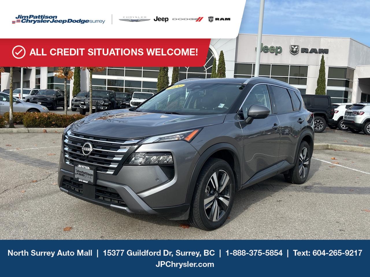 Used 2024 Nissan Rogue SL AWD LEATHER, SUNROOF for sale in Surrey, BC