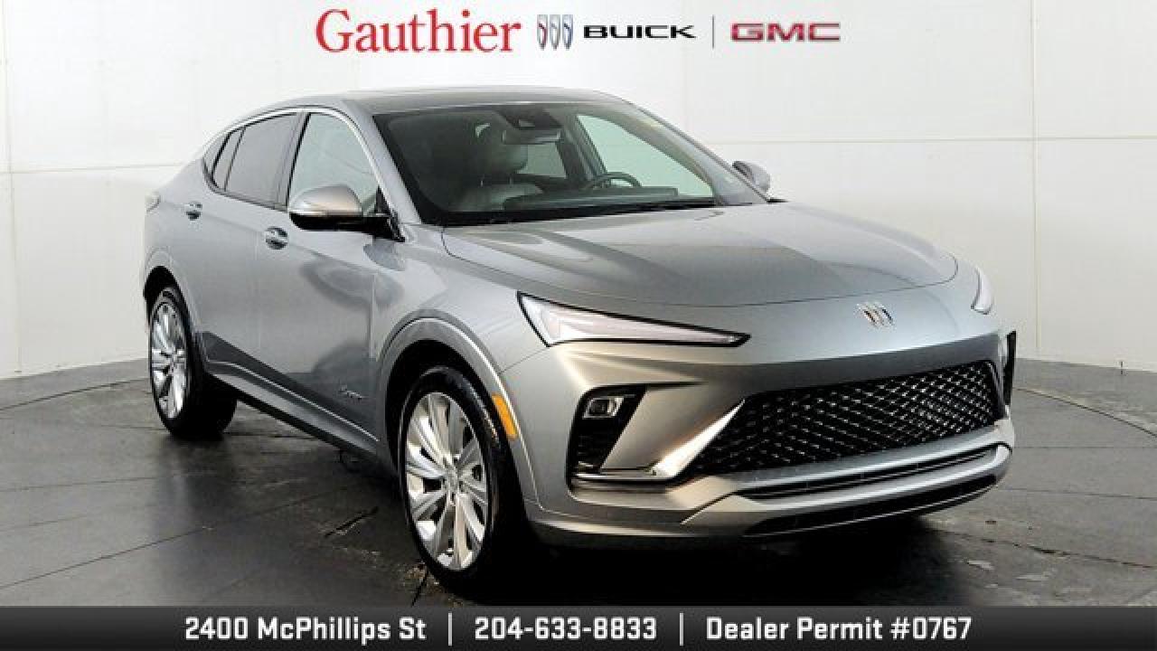 The 2024 Buick Envista Avenir is powered by a turbocharged 1.2-litre three-cylinder engine delivering 137 hp and 162 lb-ft of torque, paired with a six-speed automatic and front-wheel drive. On the outside it features upscale design touches such as exclusive 19-inch alloy wheels and a distinct Black Ice chrome Avenir grille which elevate its presence. Inside the cabin, the Avenir trim steps up with leather-appointed seats, a heated steering wheel, power liftgate, and Buicks ultrawide 11-inch infotainment display, paired with the standard Buick Driver Confidence safety suite.