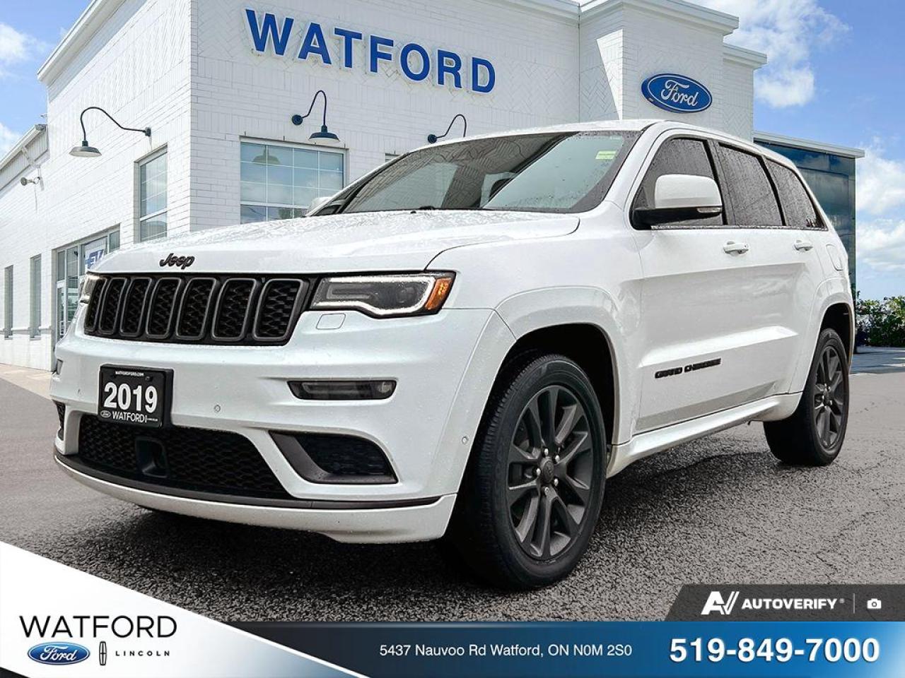 Used 2019 Jeep Grand Cherokee OVERLAND 4X4 for sale in Watford, ON