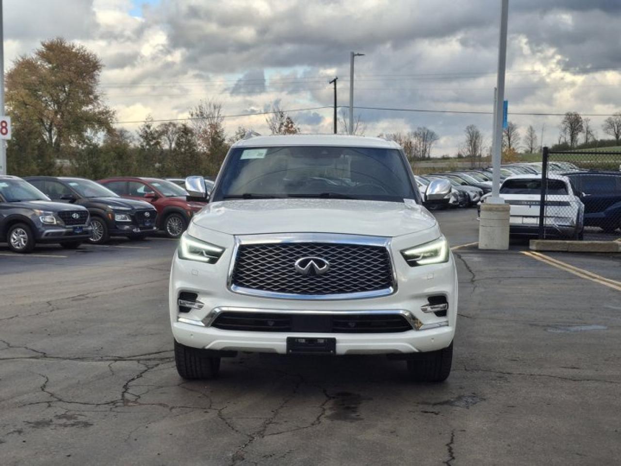2021 Infiniti QX80 ProACTIVE AWD | 7 Pass | Rear Entertainment Screens | 22" Wheels | Leather | Nav | Sunroof | & More! Photo