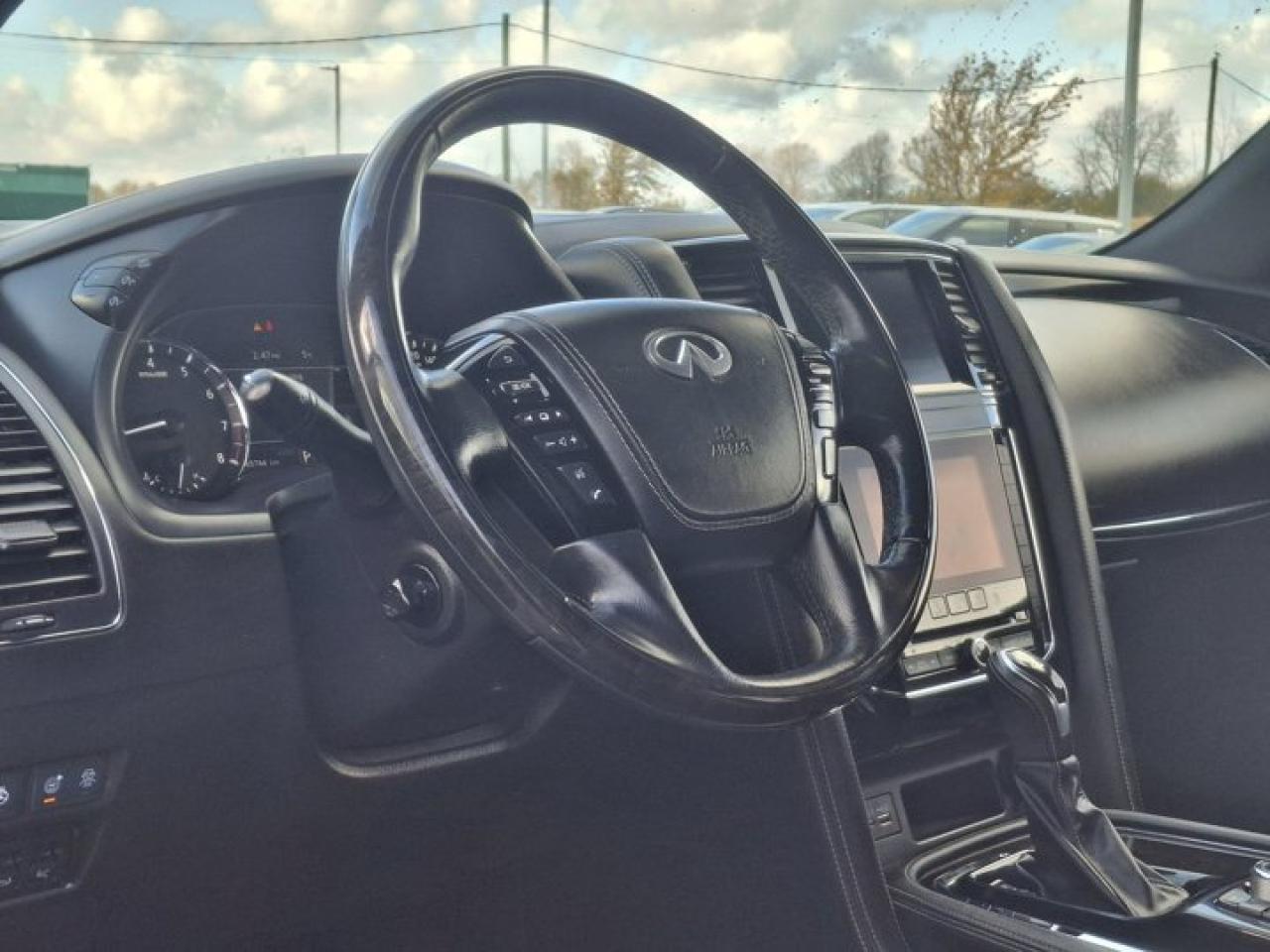 2021 Infiniti QX80 ProACTIVE AWD | 7 Pass | Rear Entertainment Screens | 22" Wheels | Leather | Nav | Sunroof | & More! Photo