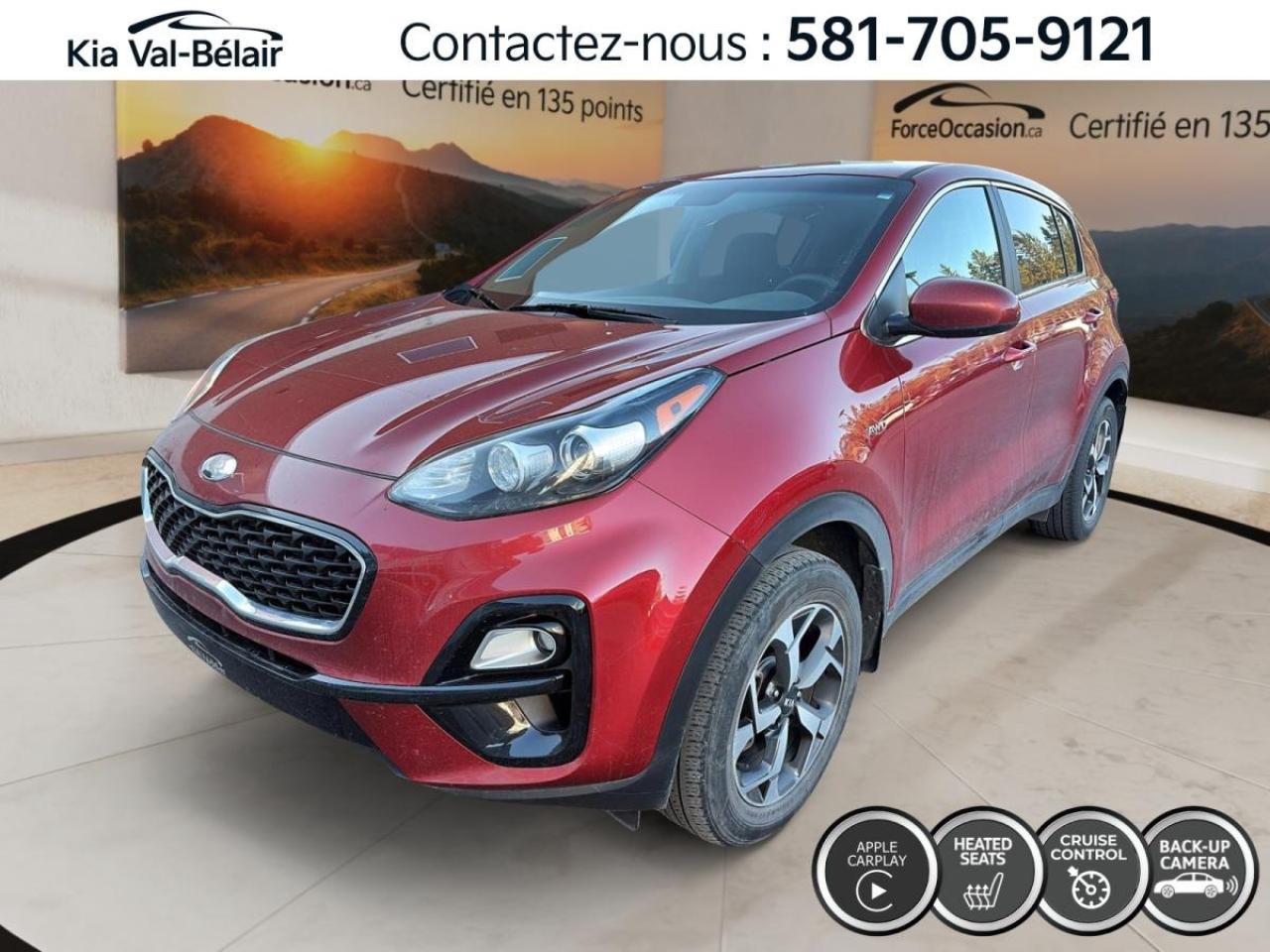 Used 2022 Kia Sportage LX *AWD *CRUISE *CAMERA *CARPLAY *SIEGES CHAUFF for sale in Québec, QC