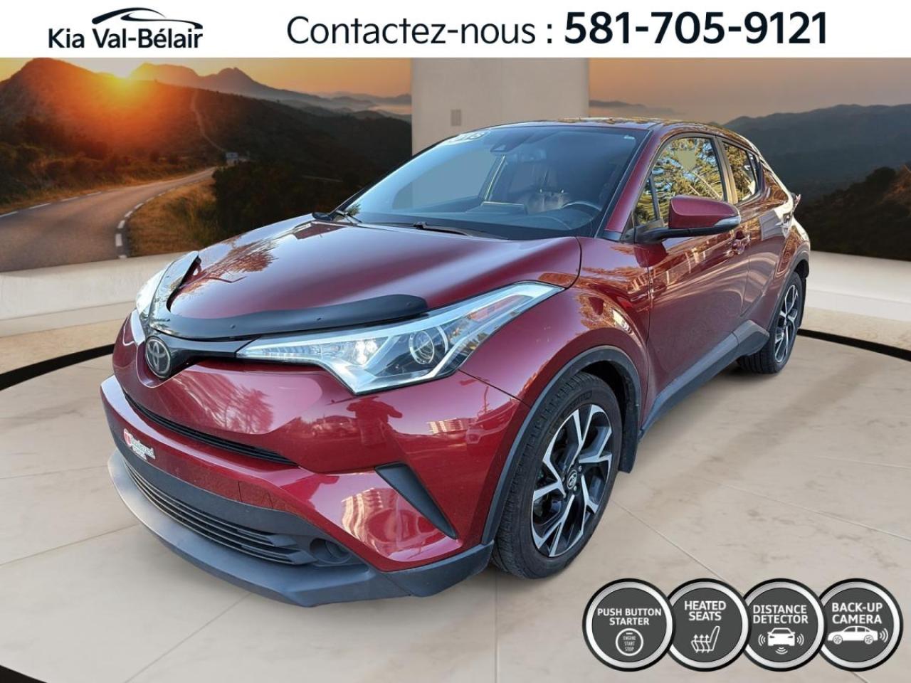 Used 2018 Toyota C-HR XLE *A/C *BLUETOOTH *CRUISE *CAMERA *SIEGES/VOLANT CHAUFF for sale in Québec, QC