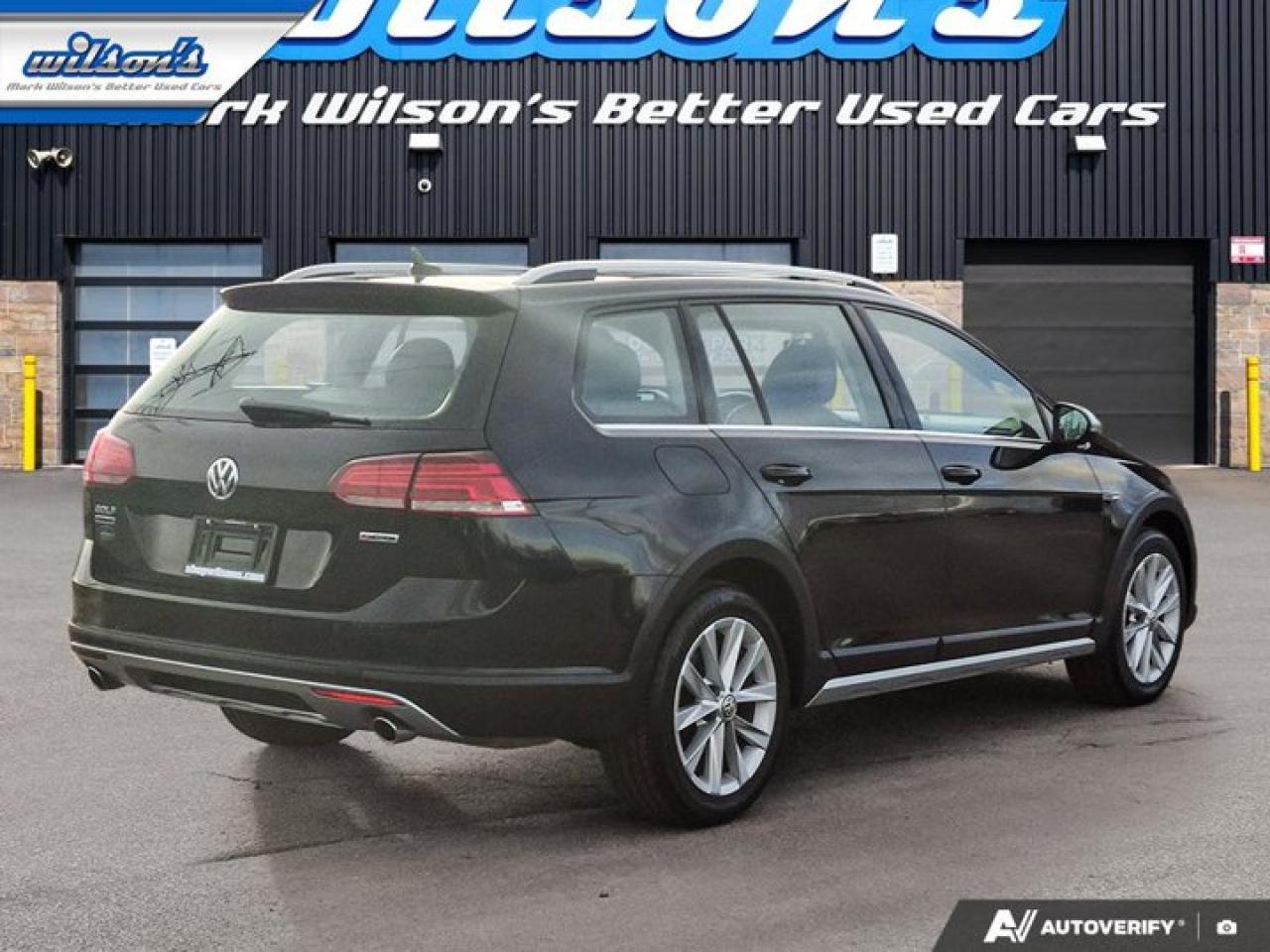 2019 Volkswagen Golf Alltrack Highline DSG AWD | Leatherette | Pano Roof | Adaptive Cruise | Heated Seats | CarPlay & More ! Photo4