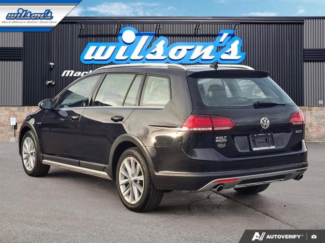 2019 Volkswagen Golf Alltrack Highline DSG AWD | Leatherette | Pano Roof | Adaptive Cruise | Heated Seats | CarPlay & More ! Photo