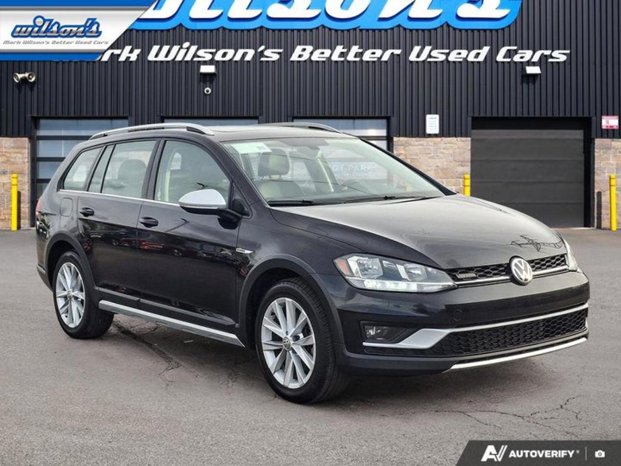 2019 Volkswagen Golf Alltrack Highline DSG AWD | Leatherette | Pano Roof | Adaptive Cruise | Heated Seats | CarPlay & More ! Photo