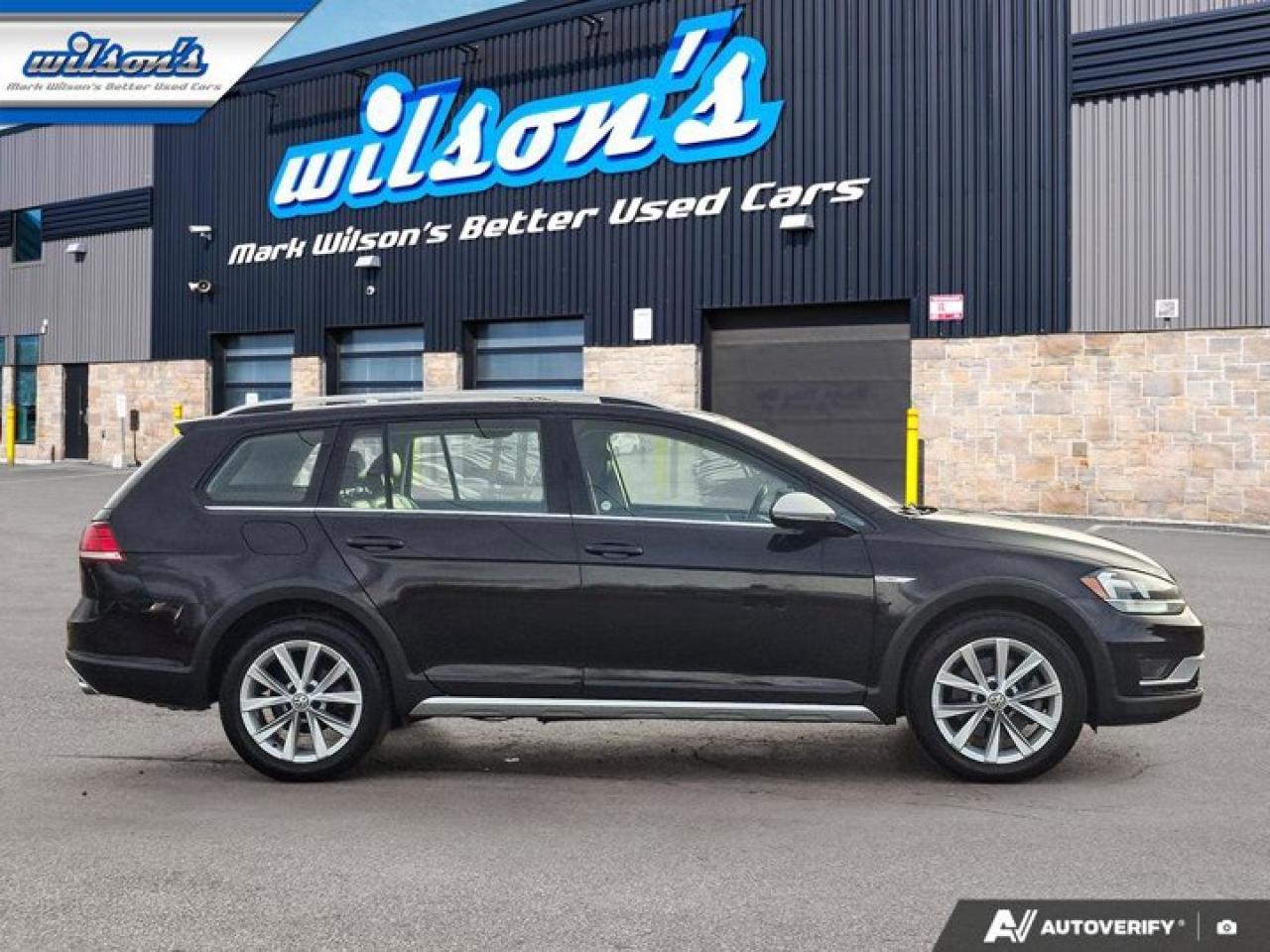 2019 Volkswagen Golf Alltrack Highline DSG AWD | Leatherette | Pano Roof | Adaptive Cruise | Heated Seats | CarPlay & More ! Photo
