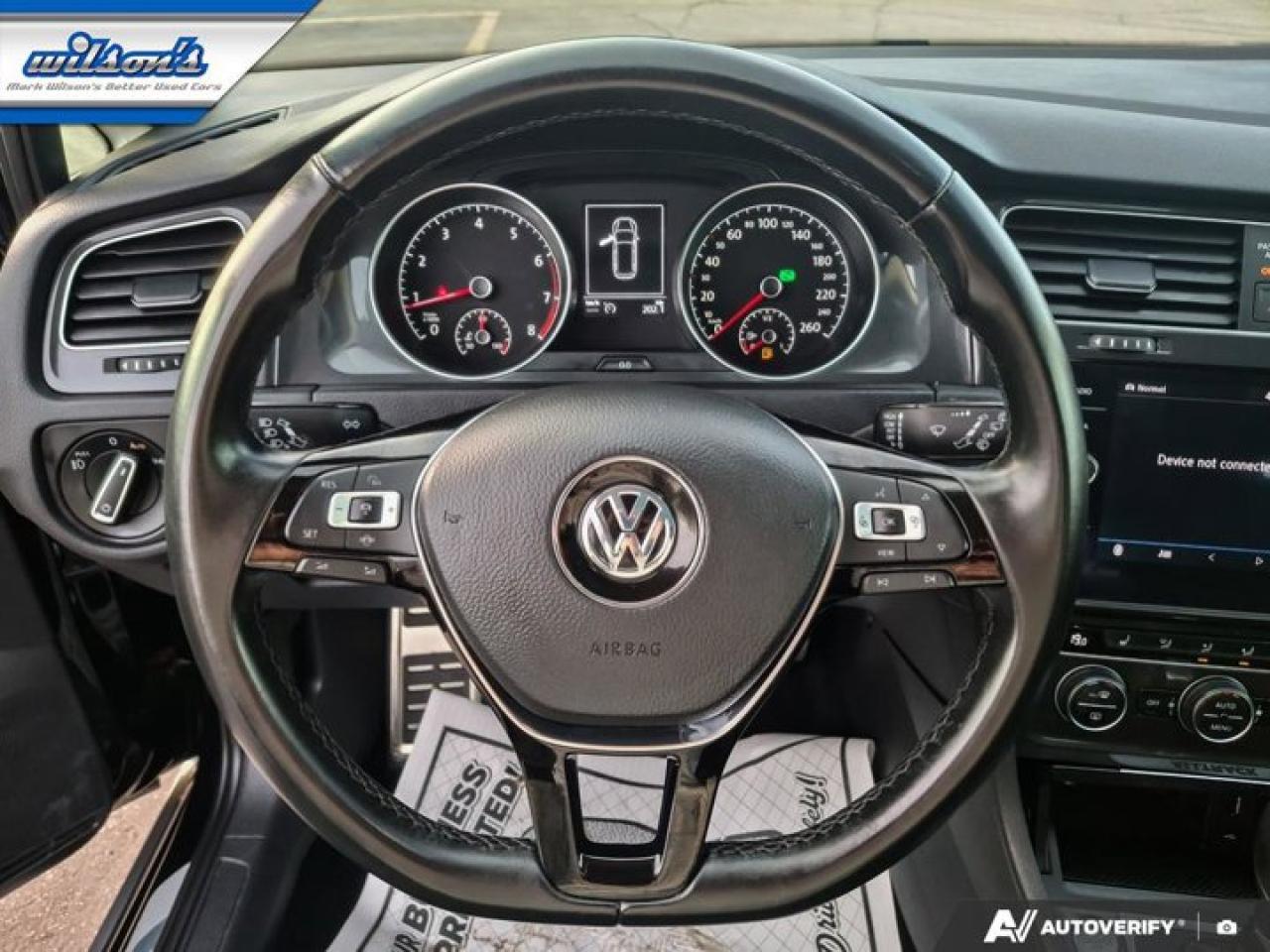 2019 Volkswagen Golf Alltrack Highline DSG AWD | Leatherette | Pano Roof | Adaptive Cruise | Heated Seats | CarPlay & More ! Photo