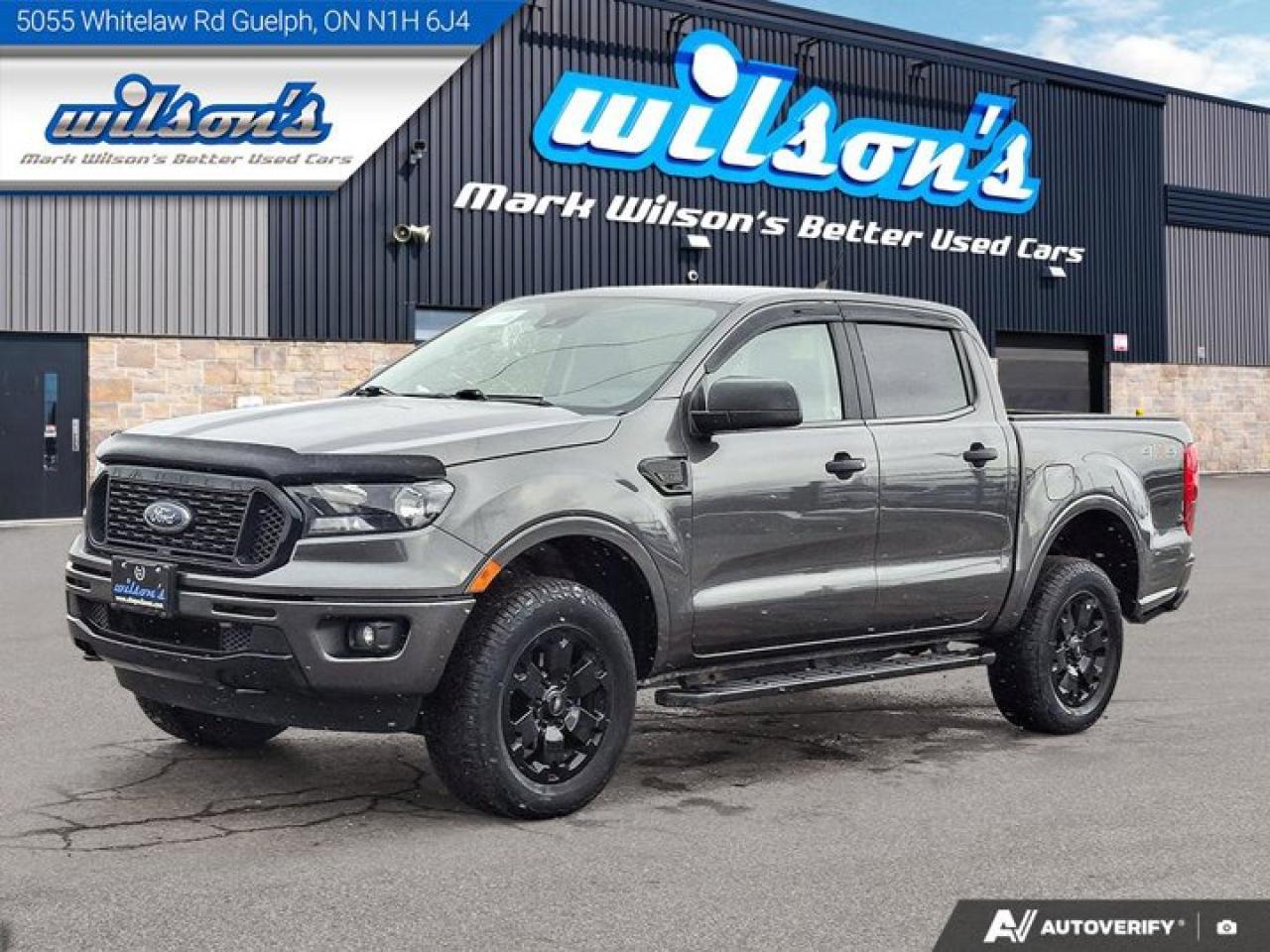 Used 2020 Ford Ranger XLT Crew 4WD | 302A Pkg | Tow Pkg | Heated Seats | Black Appearance Pkg | Remote Start | and More ! for sale in Guelph, ON
