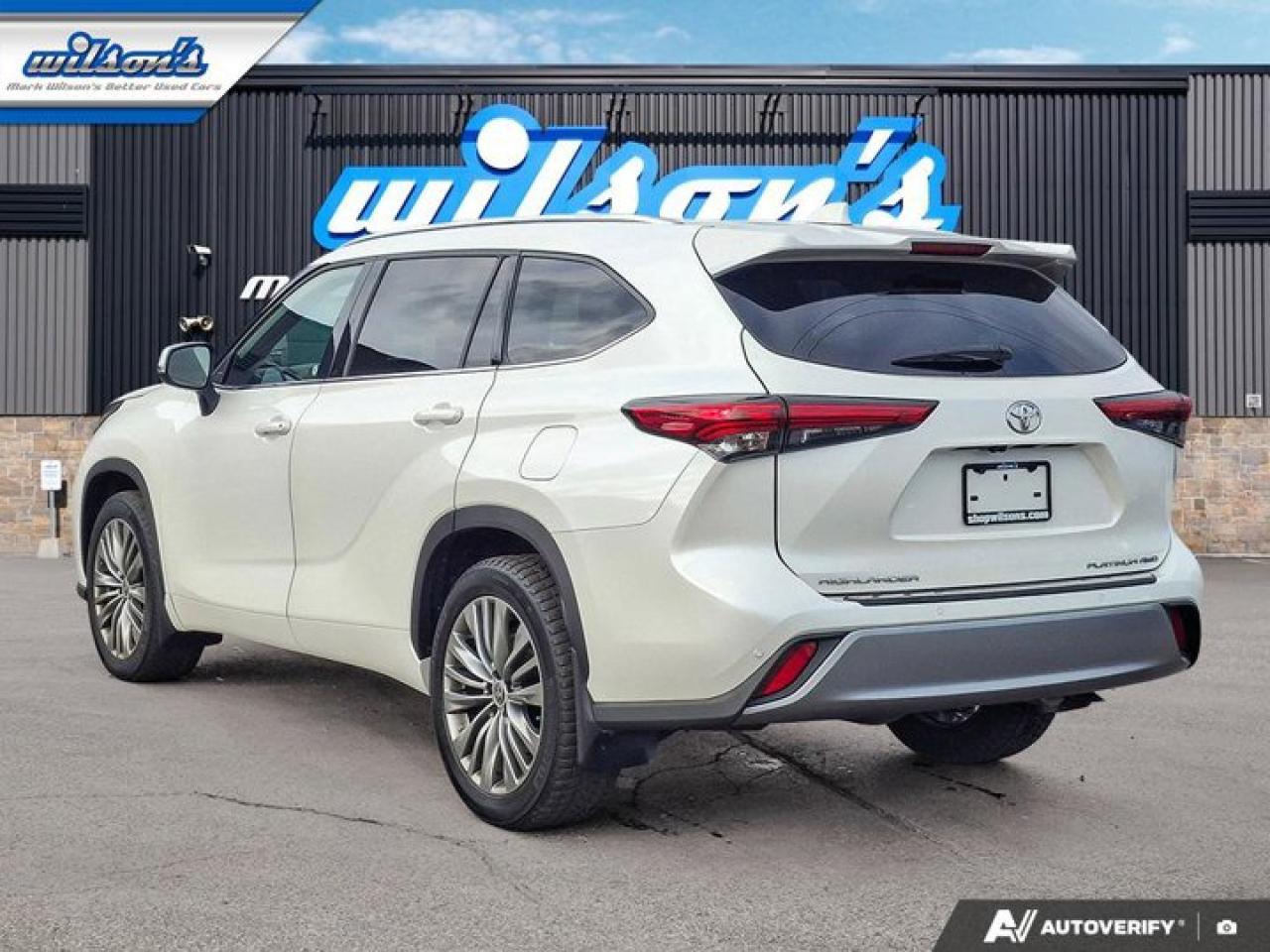 2020 Toyota Highlander Platinum AWD | Leather | Pano Roof | 360 Camera | HUD | Cooled + Heated Seats | JBL Audio and More ! Photo2