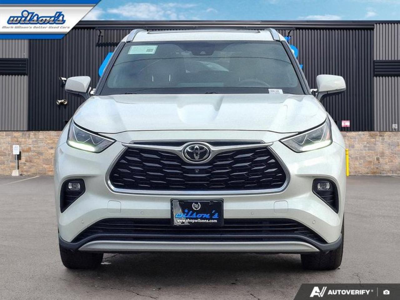 2020 Toyota Highlander Platinum AWD | Leather | Pano Roof | 360 Camera | HUD | Cooled + Heated Seats | JBL Audio and More ! Photo