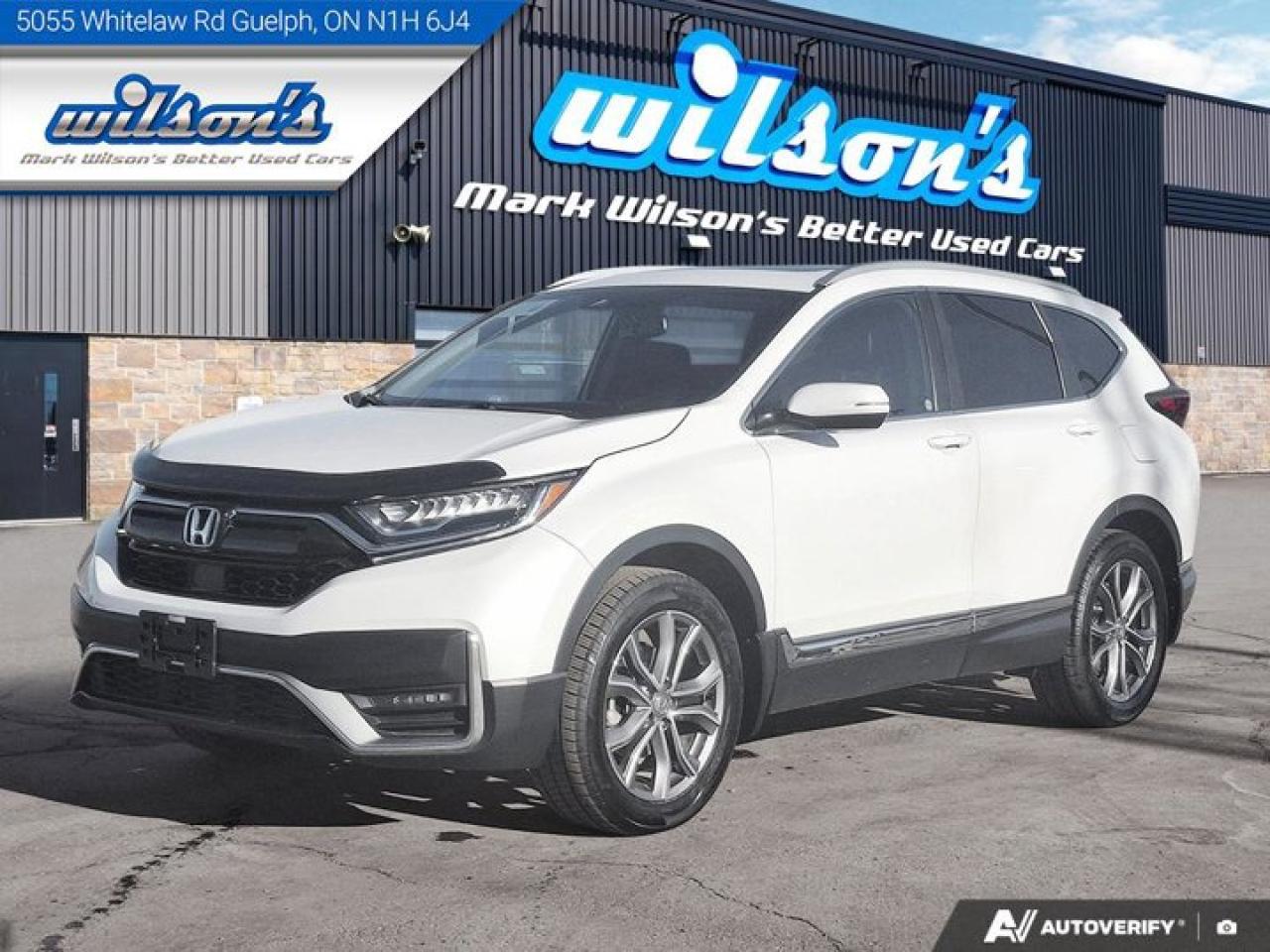 Used 2021 Honda CR-V Touring AWD | Leather | Nav | Sunroof | Adaptive Cruise | Heated Wheel + Seats | CarPlay & More ! for sale in Guelph, ON