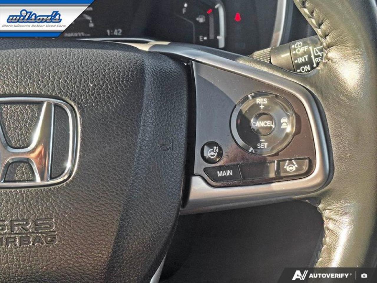 2021 Honda CR-V Touring AWD | Leather | Nav | Sunroof | Adaptive Cruise | Heated Wheel + Seats | CarPlay & More ! Photo