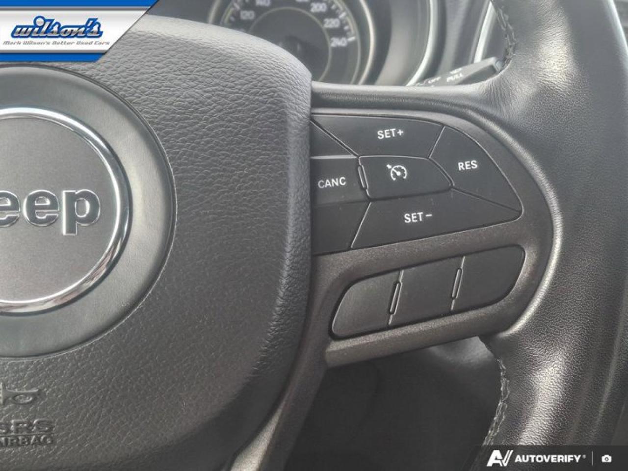 2020 Jeep Cherokee Trailhawk 4WD | Leather Trim | Nav | CarPlay & Android Auto | Htd Seats & Steering & More ! Photo