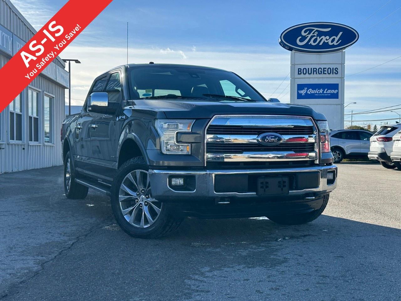 Used 2016 Ford F-150 4WD SuperCrew Styleside 5-1/2 Ft Box Lariat for sale in Midland, ON