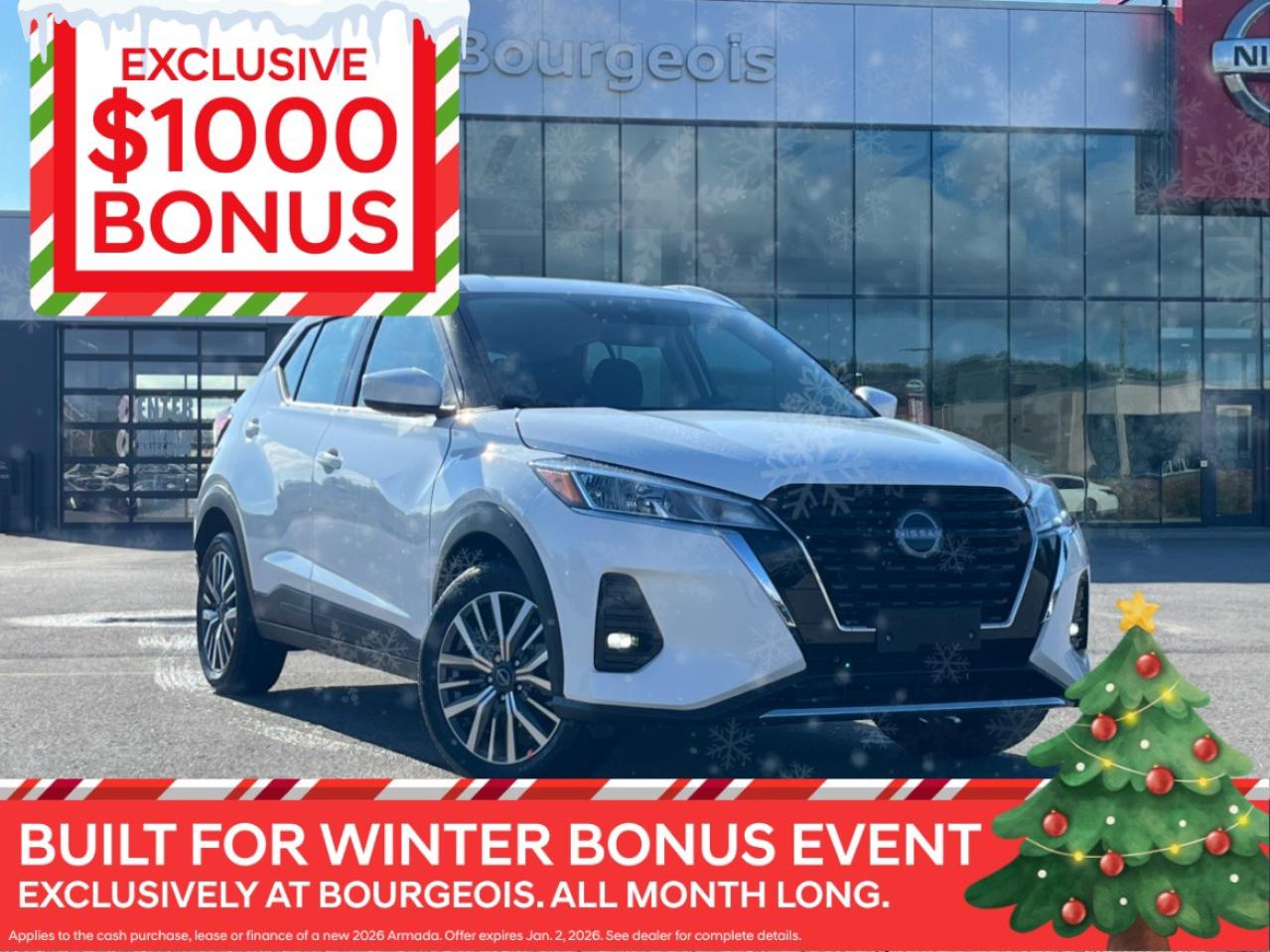 New 2025 Nissan Kicks Play SV FWD for sale in Midland, ON