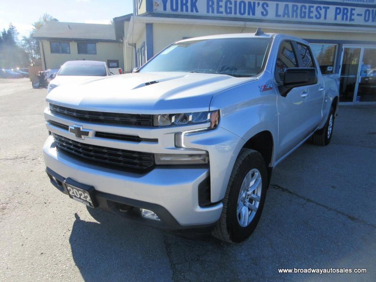2022 Chevrolet Silverado 1500 GREAT KM'S RST-Z71-EDITION 5 PASSENGER 6.2L - V8.. 4X4.. CREW-CAB.. SHORTY.. HEATED SEATS & WHEEL.. BACK-UP CAMERA.. BLUETOOTH SYSTEM..