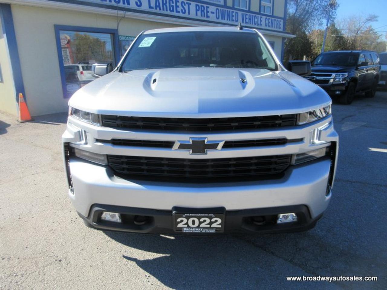 2022 Chevrolet Silverado 1500 GREAT KM'S RST-Z71-EDITION 5 PASSENGER 6.2L - V8.. 4X4.. CREW-CAB.. SHORTY.. HEATED SEATS & WHEEL.. BACK-UP CAMERA.. BLUETOOTH SYSTEM.. Photo