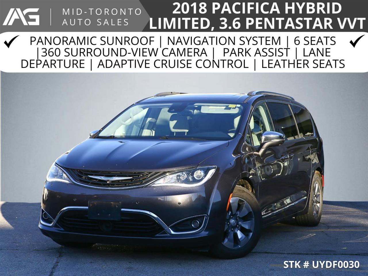Used 2018 Chrysler Pacifica Hybrid Limited Hybrid for sale in North York, ON