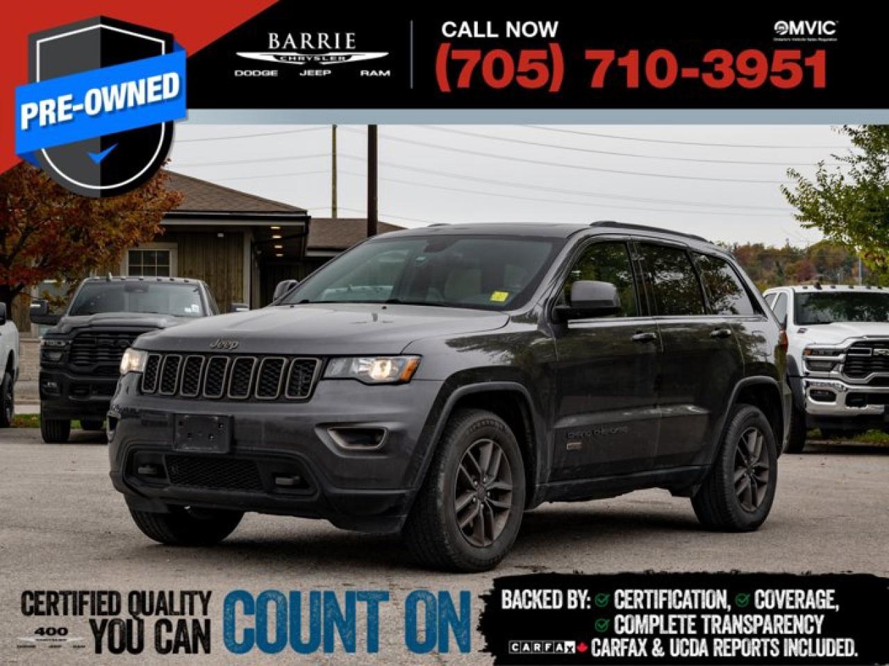 Used 2017 Jeep Grand Cherokee Laredo 75th Anniversary for sale in Barrie, ON