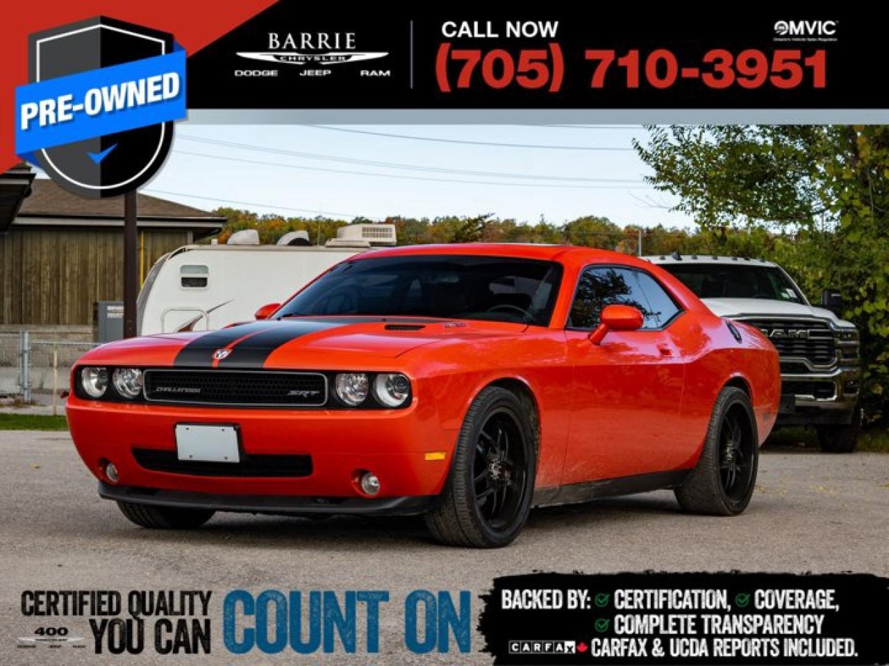 Used 2010 Dodge Challenger SRT8 for sale in Barrie, ON