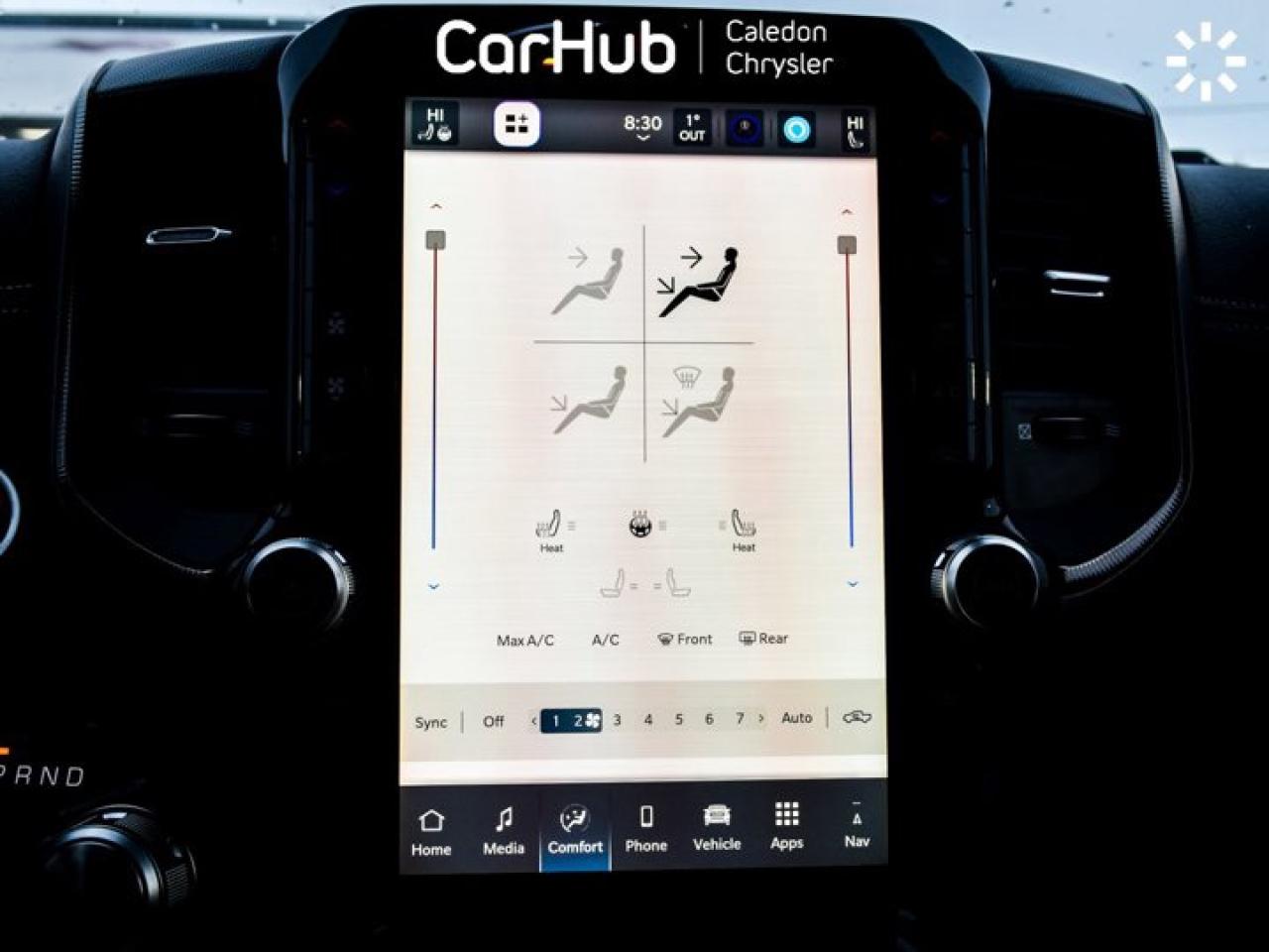 2026 RAM 1500 Sport 4x4 Crew Cab 6'4" Box 12"Display 360Cam Blind Spot Remote Start Photo2