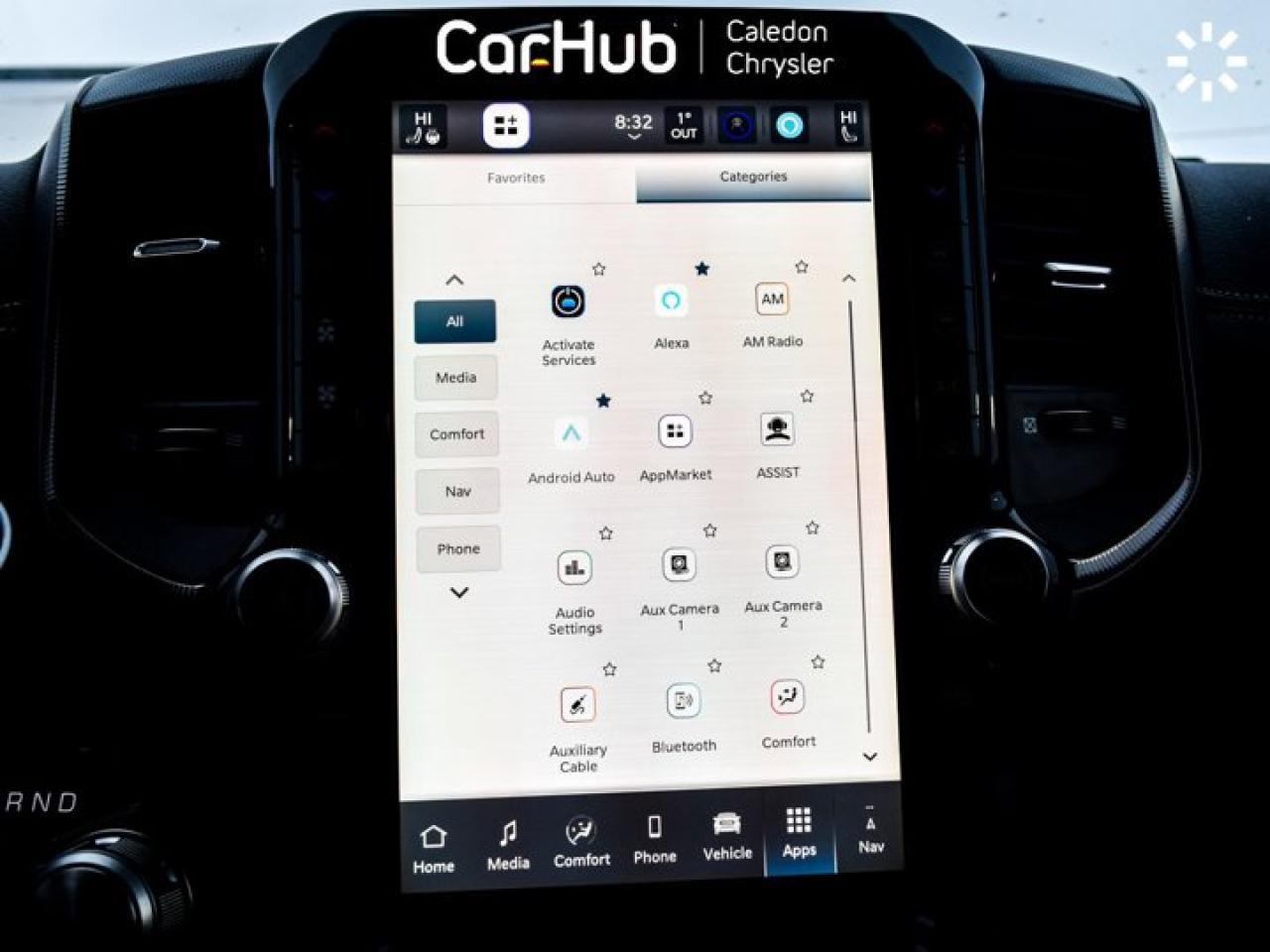 2026 RAM 1500 Sport 4x4 Crew Cab 6'4" Box 12"Display 360Cam Blind Spot Remote Start Photo