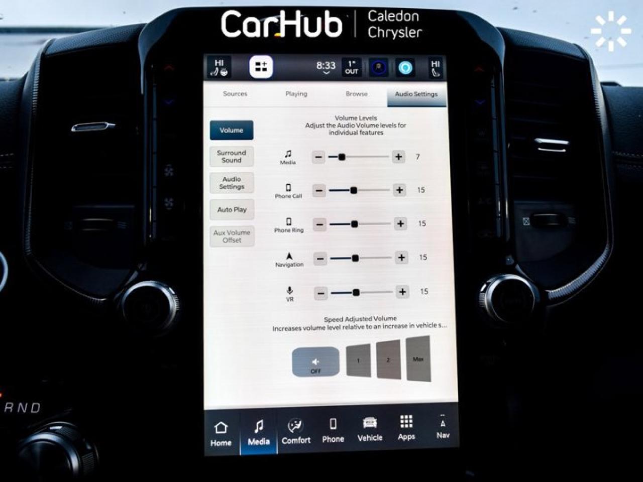 2026 RAM 1500 Sport 4x4 Crew Cab 6'4" Box 12"Display 360Cam Blind Spot Remote Start Photo